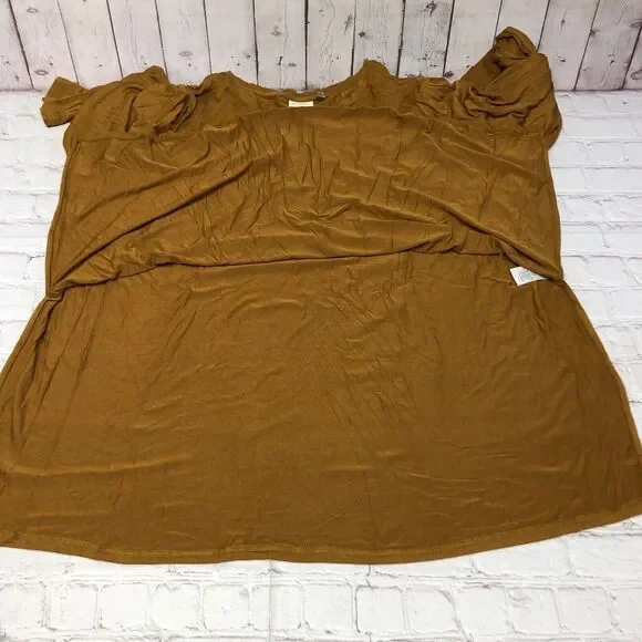 LOGO Lori Goldstein Women Long Sleeve Tee T-Shirt Top Size 3X Rayon Blend M187 7 - Picture 8 of 14